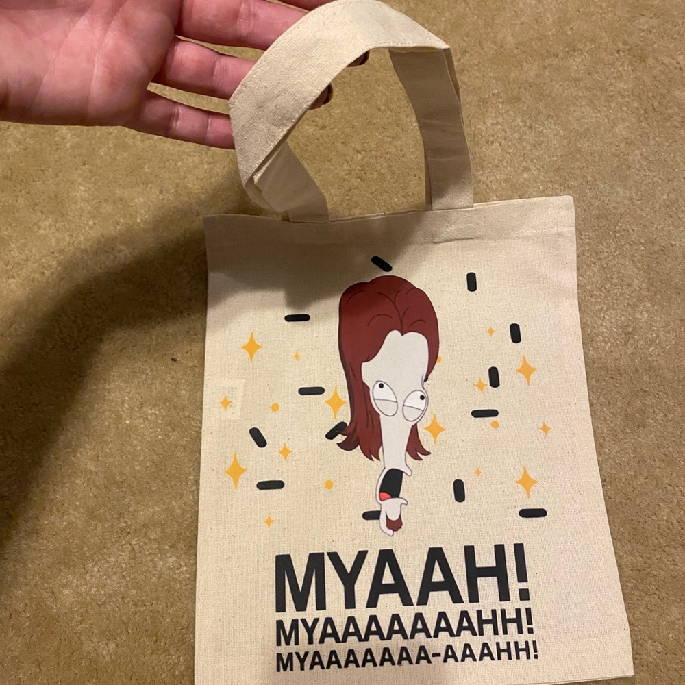 NEW! ROGER- MYAAH! TOTE - Picture 4 of 4
